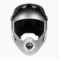 Kask rowerowy ATTABO State 1.0 full face srebrny 2