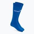 Skarpety piłkarskie OneTeam Precision football socks zestaw 2-pack niebieski