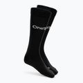 Skarpety piłkarskie dziecięce OneTeam Precision football socks zestaw 2-pack czarny