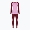 Komplet bielizny termoaktywnej damskiej WOOLCANO Merino SET0980 fioletowy 9