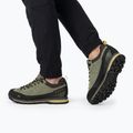 Buty trekkingowe męskie KADVA NEVRA WP niskie skórzane zielony 4