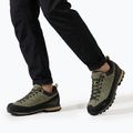 Buty trekkingowe męskie KADVA NEVRA WP niskie skórzane zielony 3