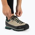 Buty trekkingowe damskie KADVA NEVRA WP niskie skórzane beżowy 5