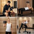 Hantel regulowany XTREXO 15 kg czarny 5
