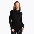 Bluza termoaktywna damska WOOLCANO Merino 100% TOP0545 czarny