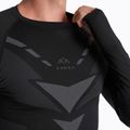 Komplet bielizny termoaktywnej męskiej KADVA ALPINESTEP THERMO LIGHT PLUS bezszwowy czarny 5