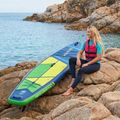 Zestaw deska SUP pompowana AQUASTIC Perth Sport 11'4" MSL allround zielony 20