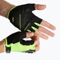 Rękawiczki rowerowe ATTABO Vito gel shock proof limonka/czarny 2