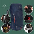 Plecak trekkingowy KADVA Sendero 35 l stalowy niebieski 22