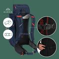 Plecak trekkingowy KADVA Sendero 35 l stalowy niebieski 24