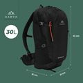 Plecak turystyczny KADVA Escapada 30 l czarny 24