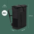 Plecak miejski KADVA Companion 20 l czarny 9