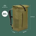 Plecak miejski KADVA Companion 20 l khaki 17