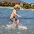 Deska skimboardowa dziecięca AQUASTIC Lagune 34" kolorowy 7