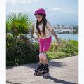 Łyżworolki dziecięce ATTABO  Bladeroll 2 w 1 regulowane różowy 12