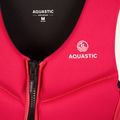 Kamizelka asekuracyjna AQUASTIC Omni 50N neoprenowa różowy 3