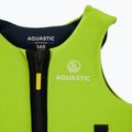 Kamizelka asekuracyjna dziecięca AQUASTIC Youth 50N neoprenowa zielony 3