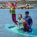 Kamizelka asekuracyjna dziecięca AQUASTIC Youth 50N neoprenowa zielony 8