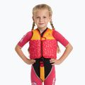 Kamizelka asekuracyjna dziecięca AQUASTIC Junior różowy/żółty 2