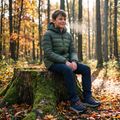 Kurtka ocieplana dziecięca KADVA Snoway JRG zielony 7