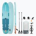Zestaw deska SUP pompowana AQUASTIC Tourer 12'0" 2-os zielony