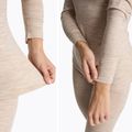 Komplet bielizny termoaktywnej damskiej WOOLCANO Merino 100% SET0543 beżowy 6