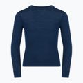 Komplet bielizny termoaktywnej dziecięcej WOOLCANO Merino 100% SET0683 granatowy 4