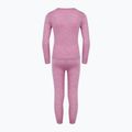 Komplet bielizny termoaktywnej dziecięcej WOOLCANO Merino 100% SET0683 fioletowy 3