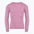 Komplet bielizny termoaktywnej dziecięcej WOOLCANO Merino 100% SET0683 fioletowy 4