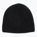 Czapka zimowa dziecięca  WOOLCANO Merino 100% HAT0440 czarny 4