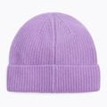 Czapka zimowa dziecięca WOOLCANO Merino 100% HAT0440 fioletowy 2