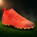 Buty piłkarskie dziecięce OneTeam NAMAYRO TEEN AG/MG pomarańczowy 10