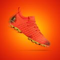 Buty piłkarskie dziecięce OneTeam NAMAYRO TEEN AG/MG pomarańczowy 9