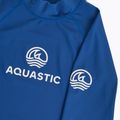Longsleeve do pływania AQUASTIC UV 50+ UPF Rimos granatowy 4