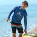 Longsleeve do pływania AQUASTIC UV 50+ UPF Rimos granatowy 5