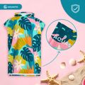 Ponczo dziecięce AQUASTIC Sunny JR kwiaty 16
