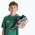 Buty piłkarskie dziecięce OneTeam Robero Teen TF czarny/niebieski 12