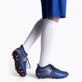 Buty piłkarskie dziecięce OneTeam Robero Teen FG/AG granatowy/pomarańczowy 2