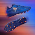 Buty piłkarskie dziecięce OneTeam Robero Teen FG/AG granatowy/pomarańczowy 3