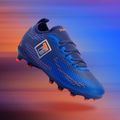 Buty piłkarskie dziecięce OneTeam Robero Teen FG/AG granatowy/pomarańczowy 4