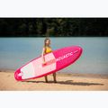 Zestaw deska SUP pompowana AQUASTIC Perth 9'10" różowy 18