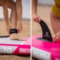 Zestaw deska SUP pompowana AQUASTIC Perth 9'10" różowy 21