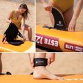 Zestaw deska SUP pompowana AQUASTIC Este 12'0" pomarańczowy 23