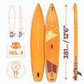 Deska SUP AQUASTIC Touring 12'6" pomarańczowy 20