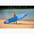 Zestaw deska SUP pompowana AQUASTIC Touring Pro 14'0" ciemny niebieski 19