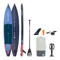 Zestaw deska SUP pompowana AQUASTIC Touring Pro 14'0" ciemny niebieski 25