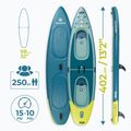 Kajak/SUP hybryda AQUASTIC Raglan 13'2" zielony 19
