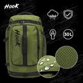 Plecak/torba 2w1 HOOK FIGHTING Training Duffel Bag 30 l zielony 2