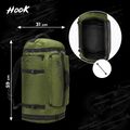 Plecak/torba 2w1 HOOK FIGHTING Camp Duffel Bag 41 l zielony 18