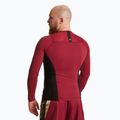 Rashguard longsleeve męski HOOK FIGHTING Base czerwony 5